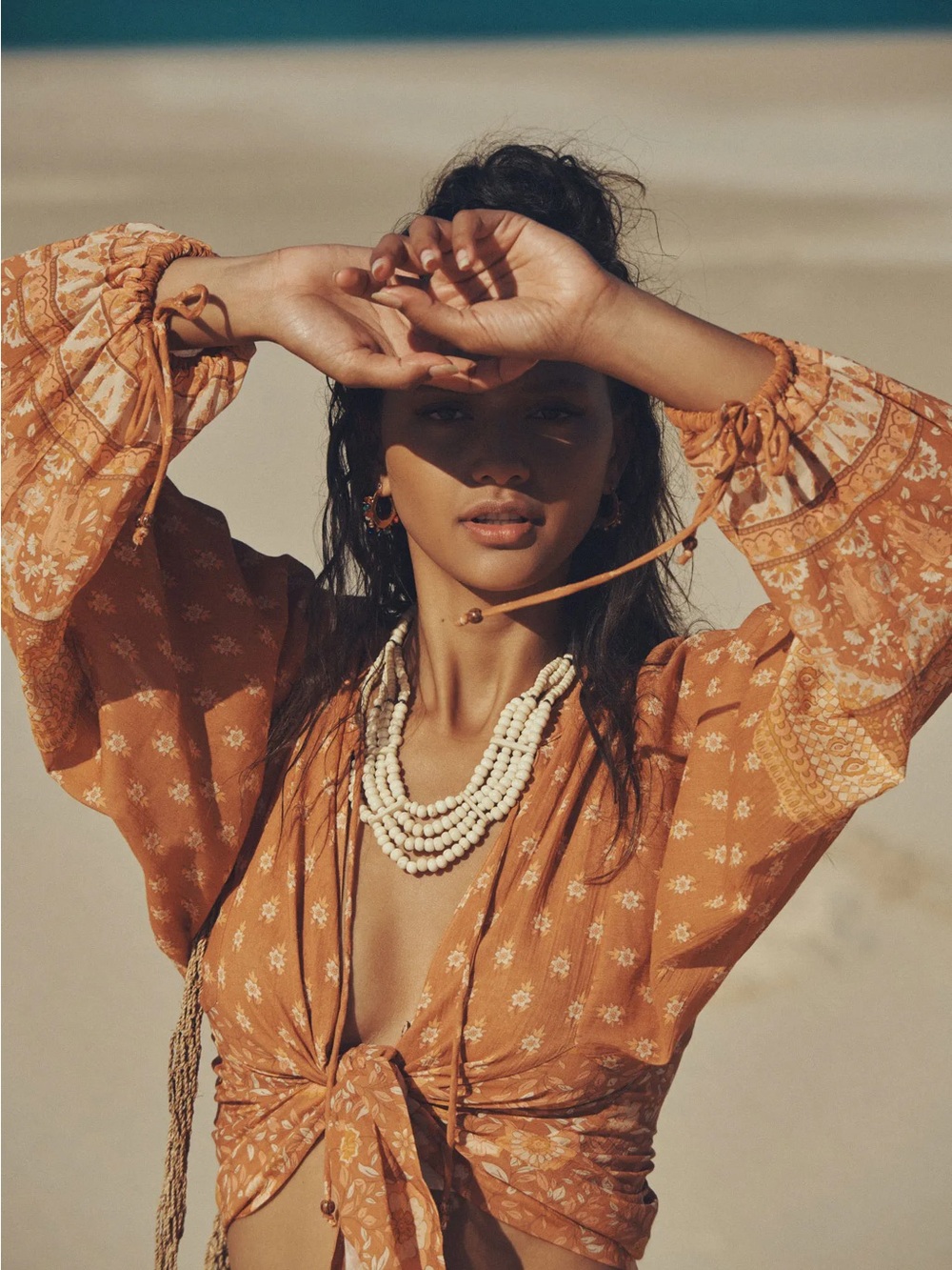 Spell Utopia Blouse in Cinnamon